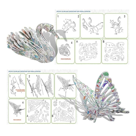 3D Color Animal Art Set - Multicolor - Picture 4 of 6